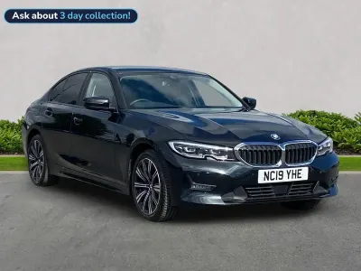Used BMW 320 Comfort Edition 190 HP (139 kW) 2019 Black Sedan