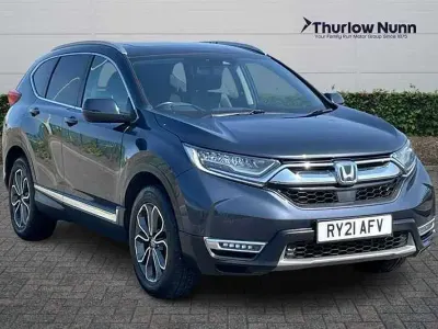 Used Honda CR-V Hybrid 184 HP (135 kW) 2021 Blue SUV