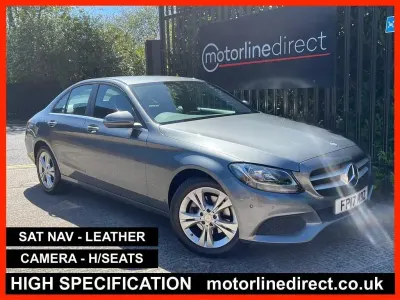 Begagnad Mercedes C200 Executive 2017 Grå Sedan