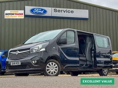 Used Vauxhall Vivaro Sportive 2018 Black MPV