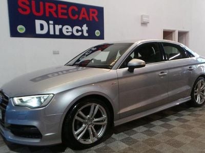 Used Audi A3 S-Line 150 HP (110 kW) 2015 Silver Sedan