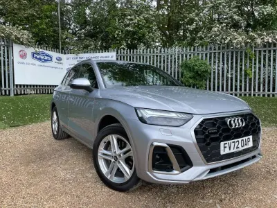 Used Audi Q5 S-Line 265 HP (194 kW) 2022 Silver SUV