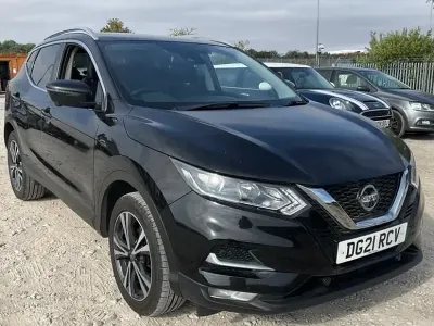 Used Nissan Qashqai N-Connecta 2021 Black SUV