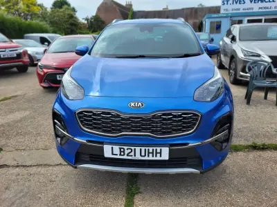 Used Kia Sportage GT-Line 2021 Blue SUV