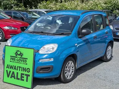 Used Fiat Panda Easy 69 HP (50 kW) 2014 Turquoise Hatchback