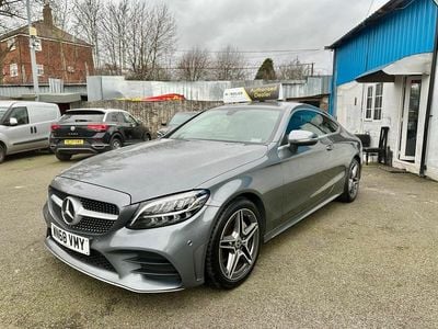 Used Mercedes C200 AMG line 2018 Grey Coupe