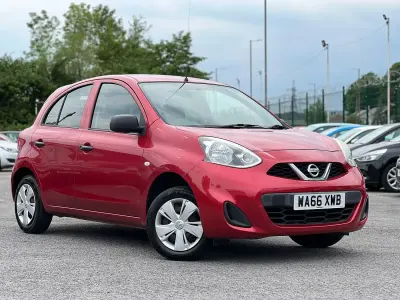 Used Nissan Micra Visia 2016 Red Hatchback