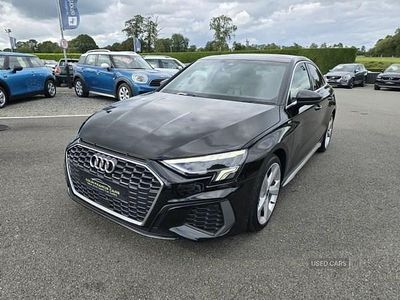 Used Audi A3 S-Line 2021 Black Sedan