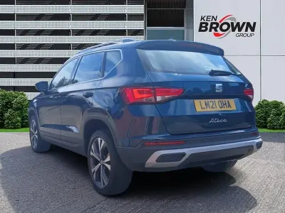 Used Seat Ateca SE Technology 150 HP (110 kW) 2021 Blue SUV