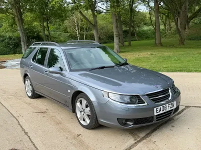 Used Saab 9-5 150 HP (110 kW) 2008 Grey Estate