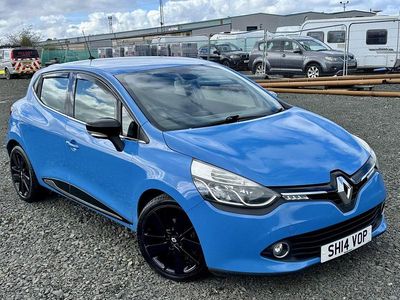 Usado Renault Clio IV Dynamique 2014 Azul Citadino