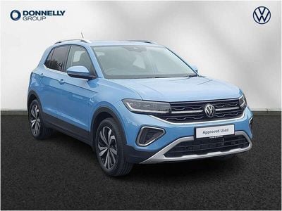 Used VW T-Cross Style 115 HP (84 kW) 2024 Blue SUV
