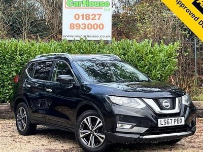 Black Used 2017 Nissan X-Trail N-Connecta SUV | £8,699 (Fair price)