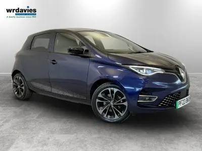Used Renault Zoe Iconic 100 kW (136 HP) 2023 Blue Hatchback