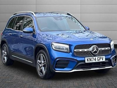Begagnad Mercedes GLB220 AMG Line Premium 190 HK (139 kW) 2024 Blå SUV