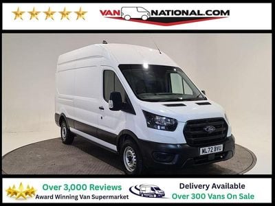Used Ford Transit 130 HP (95 kW) 2022 White Van