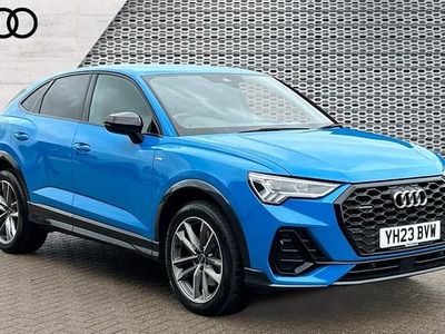 Used Audi Q3 Black Edition 190 HP (139 kW) 2023 Blue SUV