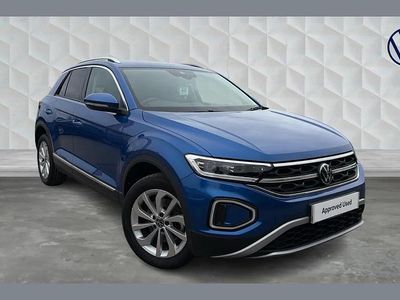 Used VW T-Roc Style 150 HP (110 kW) 2023 Blue SUV