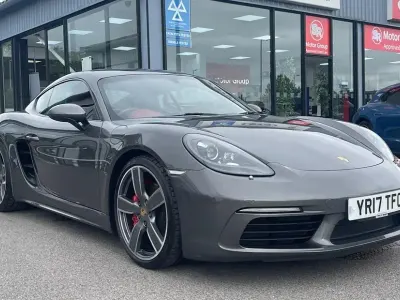 Used Porsche 718 350 HP (257 kW) 2017 Grey Coupe