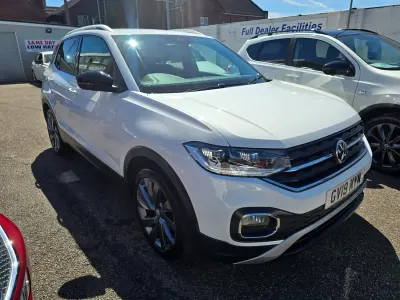 Gebraucht VW T-Cross Edition 115 PS (84 kW) 2019 Weiß SUV