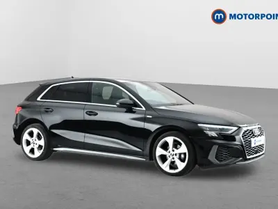 Używany Audi A3 S-Line 2023 Czarny Sedan/Limuzyna