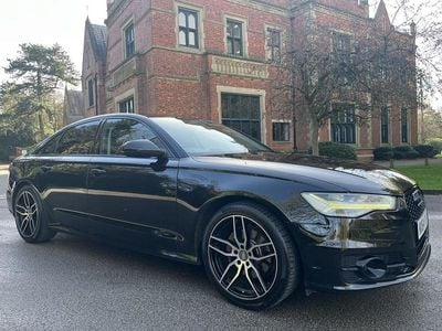 Used Audi A6 2015 Black Sedan