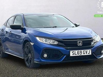 Used Honda Civic Sport 126 HP (92 kW) 2019 Blue Hatchback
