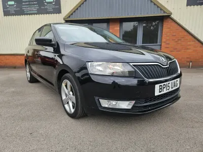 Used Skoda Rapid SE 2015 Black Hatchback