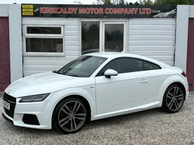 Used Audi TT S-Line 180 HP (132 kW) 2018 White Coupe