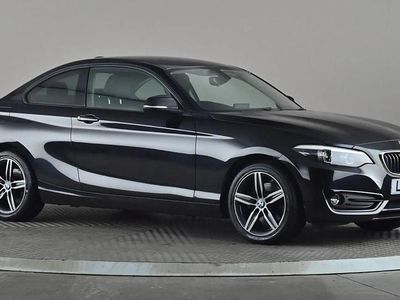 Used BMW 220 Sport Line 184 HP (135 kW) 2018 Black Coupe