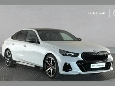 Used BMW i5 M Sport 250 kW (340 HP) 2024 White Sedan