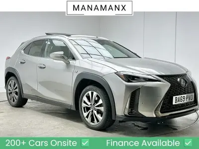 Used Lexus UX 250h Sport Line 2020 Silver SUV