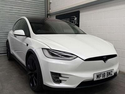 White Used 2018 Tesla Model X Performance SUV | £32,989 (A bit pricey)