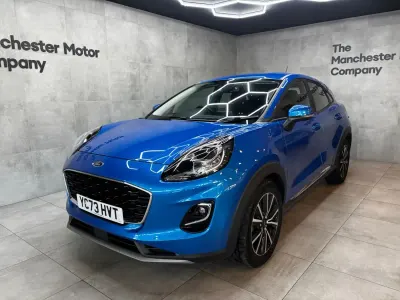Begagnad Ford Puma Titanium 125 HK (91 kW) 2024 Blå SUV