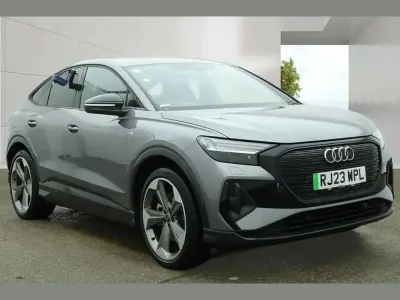 Used Audi Q4 e-tron Advanced 150 kW (204 HP) 2023 Grey SUV