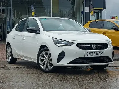 Used Vauxhall Corsa Design Edition 2023 White Hatchback
