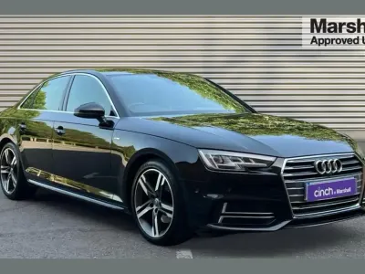 Used Audi A4 S-Line 190 HP (139 kW) 2016 Black Sedan