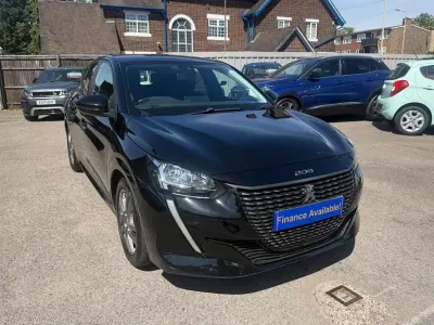 Used Peugeot 208 Active 75 HP (55 kW) 2020 Black Hatchback