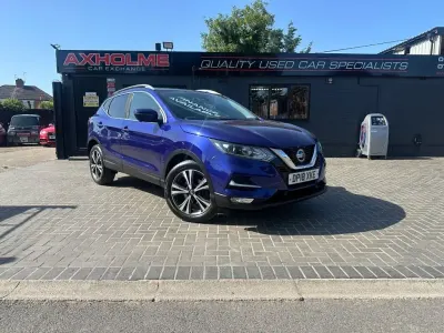 Used Nissan Qashqai N-Connecta 115 HP (84 kW) 2018 Blue SUV