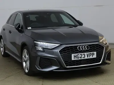 Used Audi A3 S-Line 150 HP (110 kW) 2023 Grey Sedan