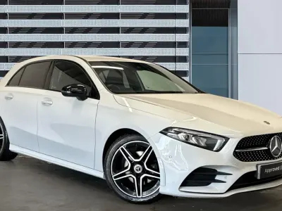 Used Mercedes A180 Executive 136 HP (100 kW) 2022 White Hatchback