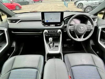 Used Toyota RAV4 Hybrid 2023 Blue and black SUV