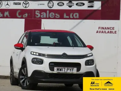 Used Citroën C3 Feel 68 HP (50 kW) 2017 White Hatchback