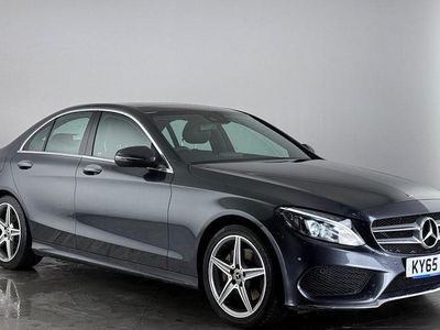Used Mercedes C220 AMG Line Premium Plus 170 HP (125 kW) 2016 Grey Sedan