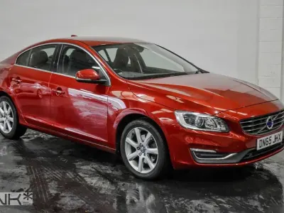 Used Volvo S60 SE Lux 2015 Red Sedan