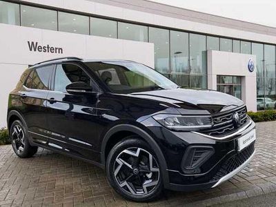 Used VW T-Cross R-line 150 HP (110 kW) 2025 Black SUV