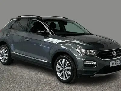Used VW T-Roc Design 110 HP (80 kW) 2021 Grey SUV