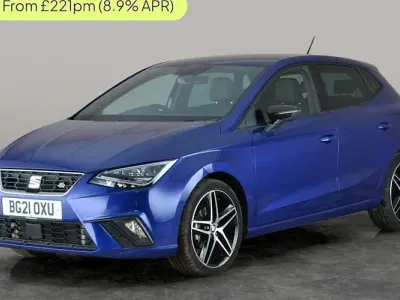 Używany Seat Ibiza FR Sport 110 KM (80 kW) 2021 Niebieski Hatchback