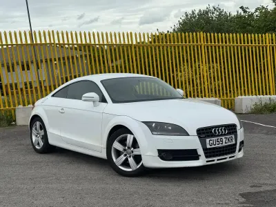 Used Audi TT Design 170 HP (125 kW) 2009 White Coupe