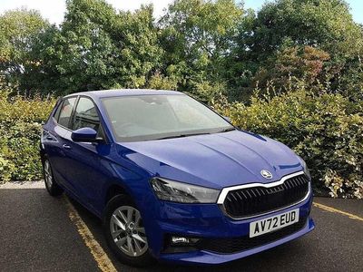 Energy blue Used 2022 Skoda Fabia Comfort Hatchback | £13,290 (Fair price)